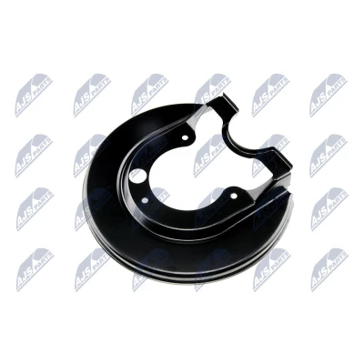 Imagen de NTY HTO VW 042 Chapa Protectora de Disco Freno Eje trasero izquierda SEAT: Leon I Hatchback, AUDI: TT Coupé, A3 VOLKSWAGEN: Golf 4