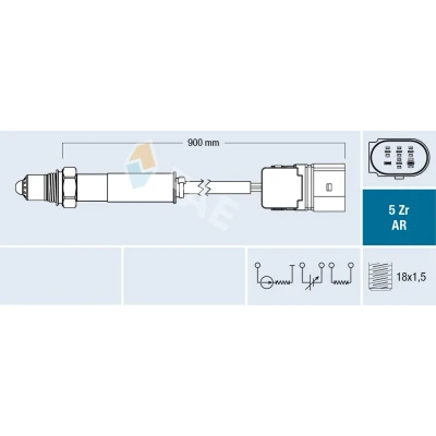 Imagen de Sonda lambda FAE 75155