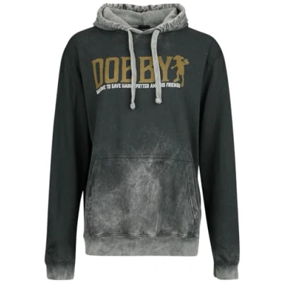Imagen de Harry Potter Dobby Free Elf Mujer Sudadera con Capucha Negro XL