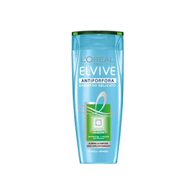 Imagen de Elvive Antiforfora Shampoo Delicato per Capelli Grassi 2 x 300 ml