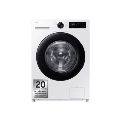Imagen de Lavadora carga frontal Samsung WW11DG5B25AEEC, 11 kg, 1400 rpm, 14 programas, AI EcoBubble™, SmartThings™, Blanco