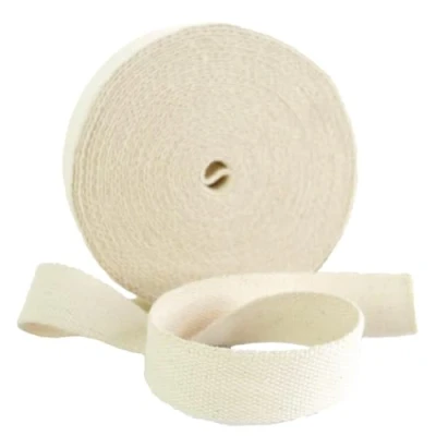 Imagen de Trimz Rollo de 10 m Cinta algodón Crudo 40 mm, Mezcla
