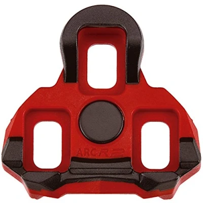 Imagen de Exustar Calas Compatibles con KEO/Garmin Vector Rocking 6 Rojo Bicicleta de Carretera, Unisex, Black, Talla_única