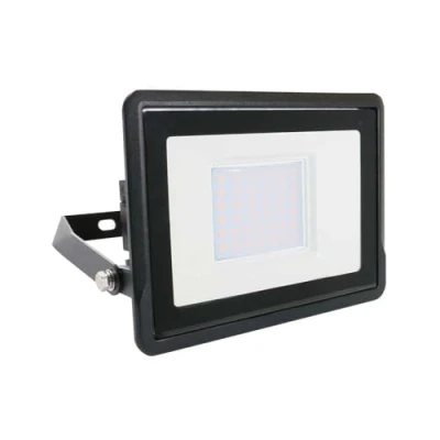 Imagen de V TAC Faro LED de exterior 30 W con chip Samsung y conector directo [última generación] IP65 2340 lúmenes Proyector color negro impermeable 6500 K luz blanca fría