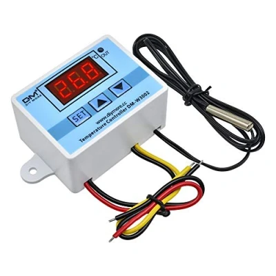 Imagen de diymore Termostato Digital,Controlador de Temperatura,Digital Refrigeración y Calefaccion Regulador W3002 AC 110V 220V con Sensor