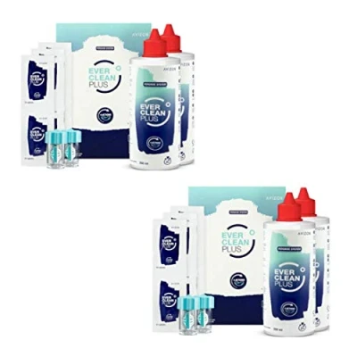 Imagen de EverClean Avizor Pack 4 botes de 350 ml Peroxido Lentillas