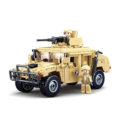 Imagen de Sluban ModelBricks Gefechtsfahrzeug Jeep M38 B0837 Building Set, Multicolor, Medium