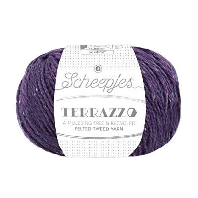 Imagen de Scheepjes 730 Berenjena Terrazo Hilo 5x50g