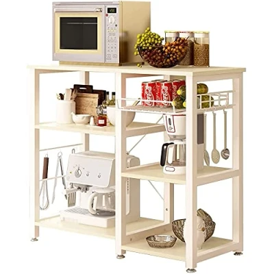 Imagen de soges Estante de Cocina Horno microondas, Multi función Utensilios Estantes Almacenamiento,W5S MP SF