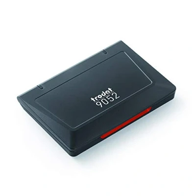 Imagen de Tampón de Tinta Trodat 9052 para Sellos Entintado Manual, 110 x 70 mm, Rojo