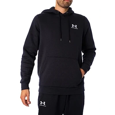 Imagen de Under Armour Essential Jersey con capucha, Hombre, Talla: Small, Black/white