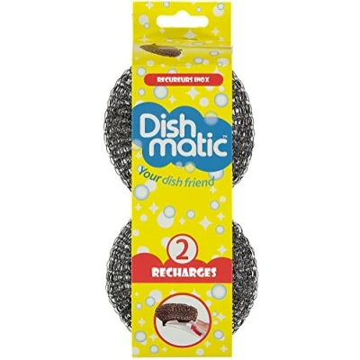 Imagen de Dishmatic Juego de 2 recambios acero inoxidable