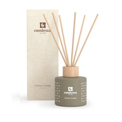 Imagen de Cambrass Difusor Mikado Fragancia de algodón azúcar 100 ml.