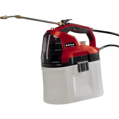 Imagen de Einhell Pulverizador a presión inalámbrico GE WS 18/75 Li Solo Power X Change (iones de litio, bomba automática, depósito transparente, varilla telescópica, sin batería ni cargador), multicolor
