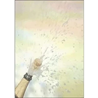 Imagen de SIGEL DP297 Papel de cartas, 21 x 29,7 cm, 90g/m², apertura una botella champán, colores pastel, 100 hojas