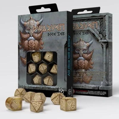 Imagen de Q Workshop Juego de dados Dwarven Gold