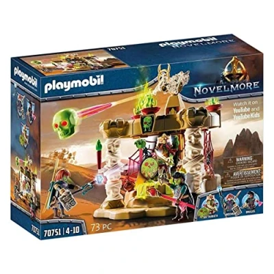 Imagen de PLAYMOBIL Novelmore 70751 Sal&#039;ahari Sands, Templo del Ejército de los Esqueletos, con Efecto luz, A Partir 4 Años