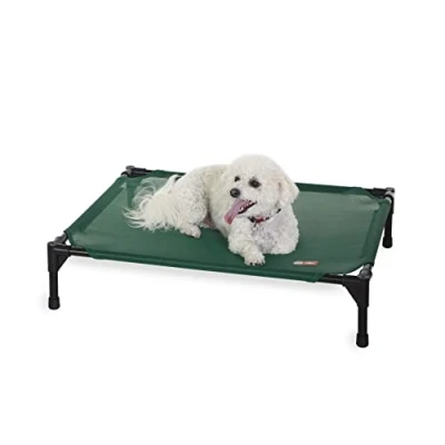 Imagen de K&amp;H Pet Products Cama elevada para Perros al Aire Libre, de enfriamiento con Malla Transpirable Lavable medianos, portátil Plataforma Mascotas,