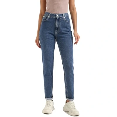 Imagen de Calvin Klein Jeans MOM Vaqueros tapered, Mujer, Talla: 28x30, Denim medium