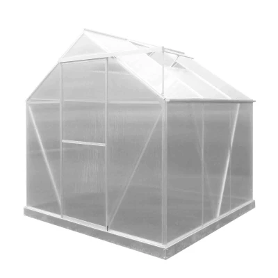 Imagen de Invernadero de policarbonato y aluminio 188x193x190 cm (3,63 m²) Lunada