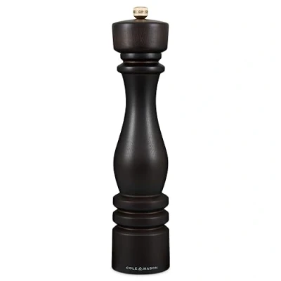 Imagen de Cole &amp; Mason H233082 London Madera de Chocolate Molinillo Pimienta, Precision+/Molienda Ajustable, Haya, 300 mm, Incluye 1 Molino, Garanzia del Meccanismo a Vita