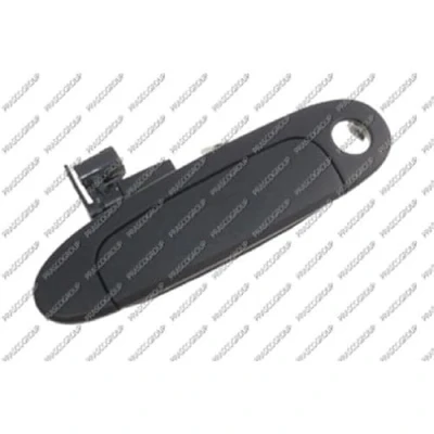 Imagen de PRASCO TY3208002 Manecilla de Puerta exterior, Delante, izquierda negro liso TOYOTA: Yaris I Hatchback
