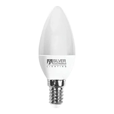 Imagen de Silver Electronics Bombillas, 3000 K E14, 7 W, Blanco (970714)