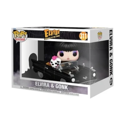 Imagen de Funko Pop! Rides Deluxe: Elvira Mistress of The Dark with Macabre Mobile Figura de Vinilo Coleccionable Idea Regalo Mercancia Oficial Juguetes para Niños y Adultos Movies Fans