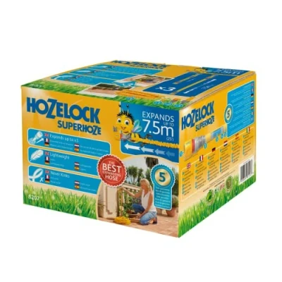 Imagen de Hozelock 8207 8000 Manguera de 7,5 m, color amarillo y gris