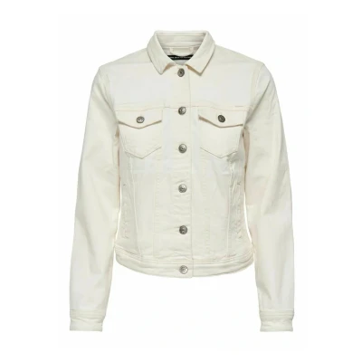 Imagen de ONLY Chaqueta vaquera, Mujer, Talla: 36, Ecru
