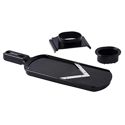 Imagen de Mastrad f22000 mandolina con main lame V ajustable, negro