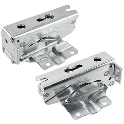 Imagen de AllSpares Juego de bisagras para puerta frigorífico Bosch Siemens Neff Quelle Constructa Balay Küppersbusch 00481147/481147 y AEG Electrolux 407131425/8 (100 x 40 65)
