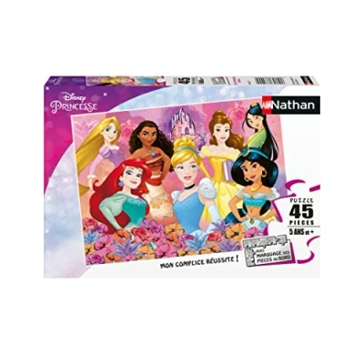Imagen de Puzzles Nathan Puzzle de 45 Piezas Las Princesas Disney Princesses Infantil (Ravensburger 4005556861774)