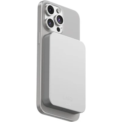 Imagen de LINQ Connects Magnético Power Bank Inalámbrico 10000Mah Blanco