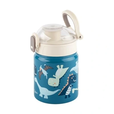 Imagen de Botella Acero Inoxidable Dinosaurios 400ml