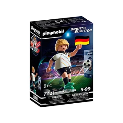 Imagen de PLAYMOBIL Fútbol Juegos de construcción, Multicolor (geobra Brandstätter Stiftung &amp; Co. KG, Toys, GEOVR 628248)