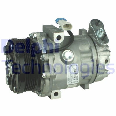 Imagen de DELPHI TSP0159249 compresor de Aire Acondicionado Sanden SD6V12 PAG 46 con aceite OPEL: Astra G Berlina, CC, Zafira A
