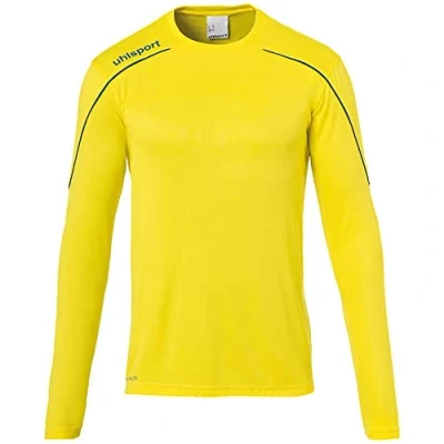 Imagen de Uhlsport Stream 22 Trikot Langarm Sudadera de Entrenamiento, Hombre, Lima Amarillo/Azur, XXXL