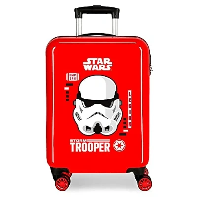Imagen de Star Wars Storm Maleta de Cabina Roja 38x55x20 cms Rígida ABS Cierre combinación Lateral 34L 2 kgs 4 Ruedas Dobles Equipaje Mano