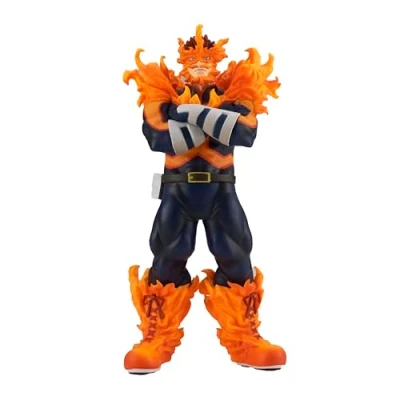 Imagen de Banpresto Figura de Acción Enji Todoroki Endeavor My Hero Academia Age of Heroes 19 cm BP16125 Multicolor