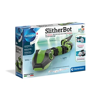 Imagen de Clementoni Robots Galileo SlitherBot Robot para niños a Partir de 8 años, Multicolor, ‎27.6 x 6 18.8 cm (59212)