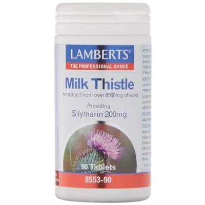 Imagen de Lamberts Cardo Mariano 8500 mg 90 Tabletas