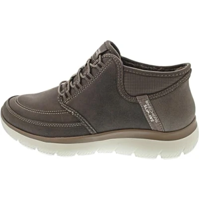 Imagen de Skechers Cumbres de Slip ins Manos Libres, Zapatillas Hombre, Ribete Gamuza Chocolate, 45.5 EU