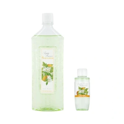 Imagen de AGUA FRESCA de RUY Naranjos, Perfume Unisex, Promoción 750 ml + 50 ml, Pack 2 Productos, Colonia Hombre y Mujer, Eau Toilette, Aroma Cítrico Herbal, Fragancia Suave Larga Duración