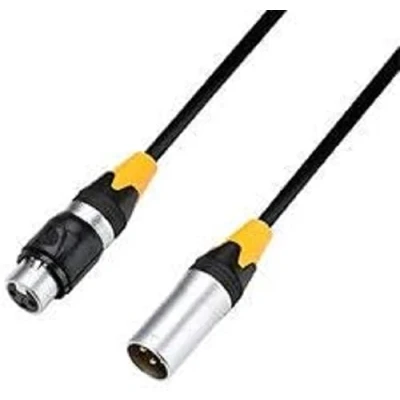 Imagen de Adam Hall Cables 4 STAR DMF 0500 IP65 Cable DMX y AES/EBU XLR de 3 pines (m) a (f), 5 m