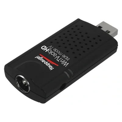 Imagen de Hauppauge WinTV soloHD triple Sintonizador de TV (DVB C, DVB T, Windows 10 Pro, 7 Enterprise, 8, 8.1, USB, Intel Pentium 4 2.0 GHz, M 1.3 equivalent AMD Athlon XP)