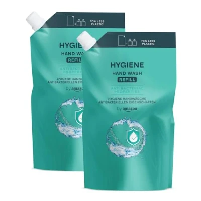 Imagen de by Amazon Recambio de jabón manos higiénico, 2 x 1000 ml