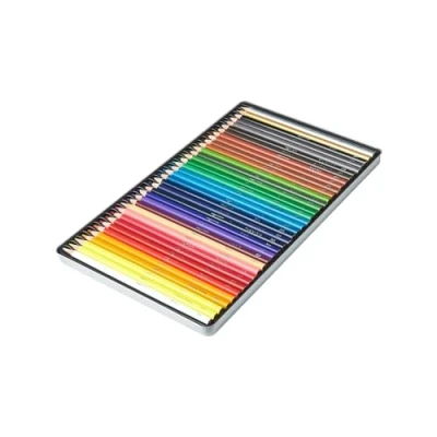 Imagen de Amazon Basics Lápices de Colores en caja lata, 36 Unidad, surtidos
