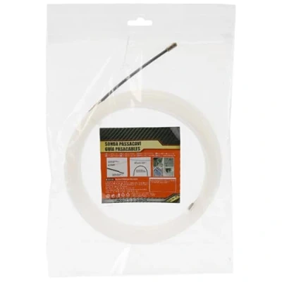 Imagen de sonda pasacables profesional, sacacables, pasacables, diámetro de 3 mm (20 metros)