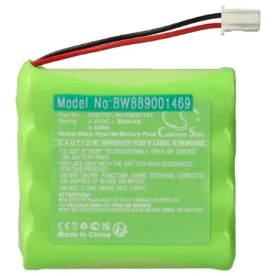 Imagen de vhbw Batería Compatible con BMW Serie 4 (F32), (F33), (F36), (F82), (F83) radiobaliza de Emergencia (900 mAh, 4,8 V, NiMH)